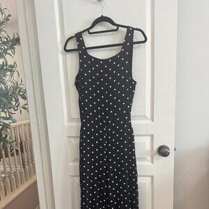 Aritzia Polka Dot Jumpsuit (Black and White)